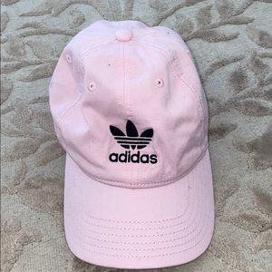 Light pink adidas hat